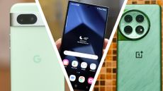 Three Android phones